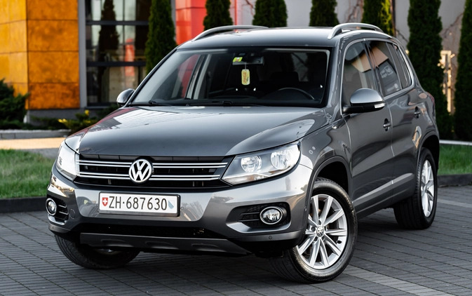 Volkswagen Tiguan cena 49900 przebieg: 215000, rok produkcji 2013 z Piwniczna-Zdrój małe 781